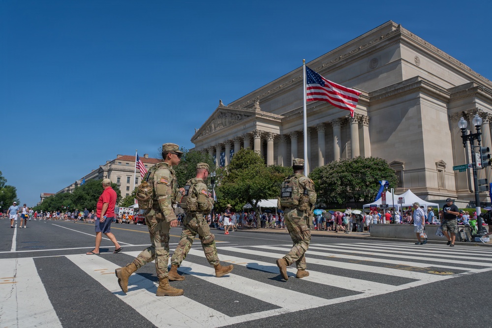 Mississippi National Guardsmen support America 250