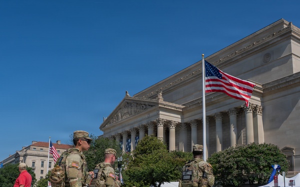 Mississippi National Guardsmen support America 250