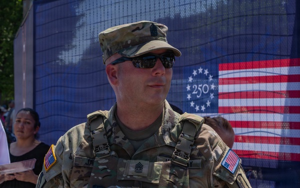 Mississippi National Guardsmen support America 250