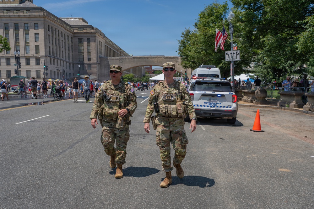 Mississippi National Guardsmen support America 250