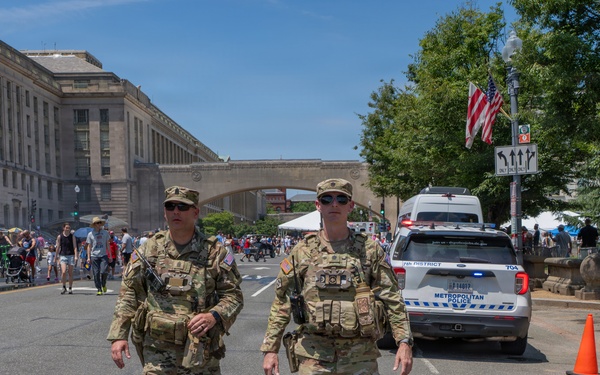 Mississippi National Guardsmen support America 250