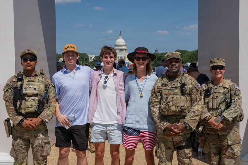 Mississippi National Guardsmen support America 250 at the Great American State Fair