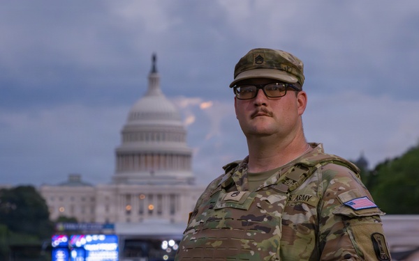 Mississippi National Guardsmen support America 250 at the Great American State Fair