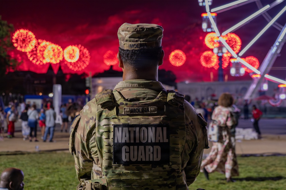 Mississippi National Guardsmen support America 250 at the Great American State Fair