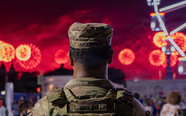 Mississippi National Guardsmen support America 250 at the Great American State Fair