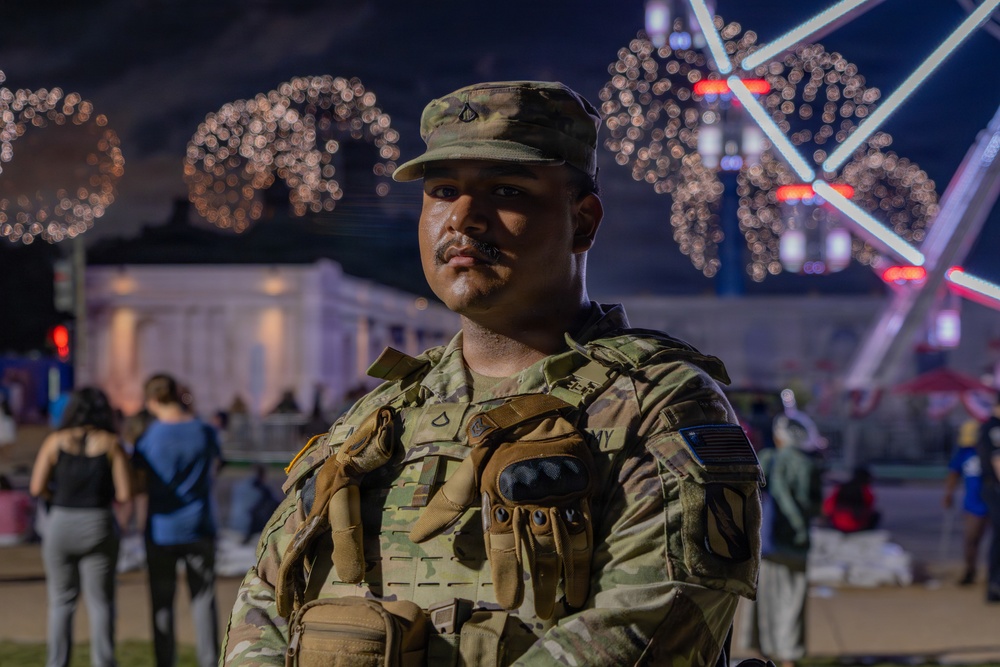 Mississippi National Guardsmen support America 250 at the Great American State Fair