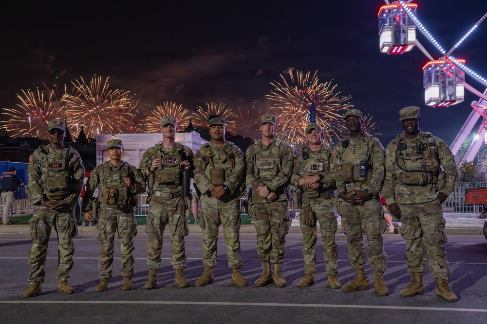 Mississippi National Guardsmen support America 250 at the Great American State Fair