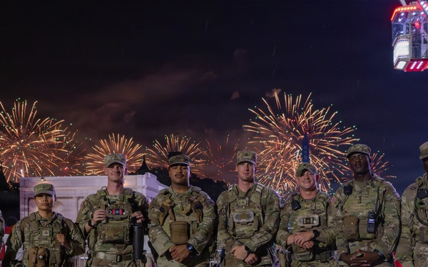 Mississippi National Guardsmen support America 250 at the Great American State Fair