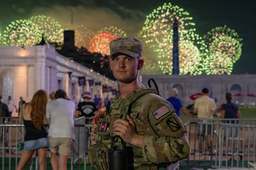 Mississippi National Guardsmen support America 250 at the Great American State Fair
