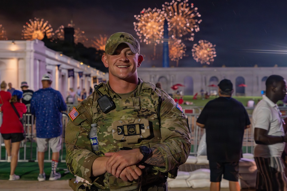 Mississippi National Guardsmen support America 250 at the Great American State Fair