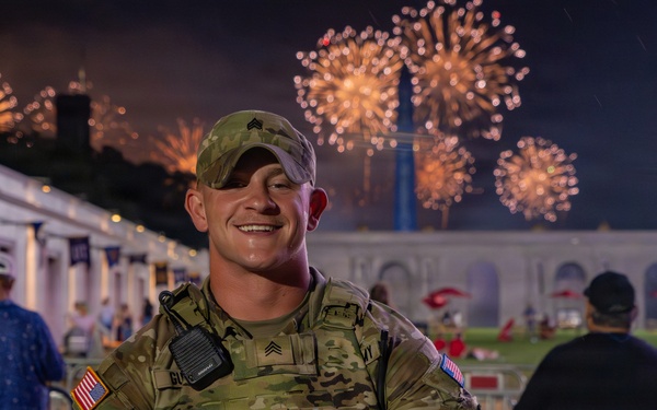 Mississippi National Guardsmen support America 250 at the Great American State Fair