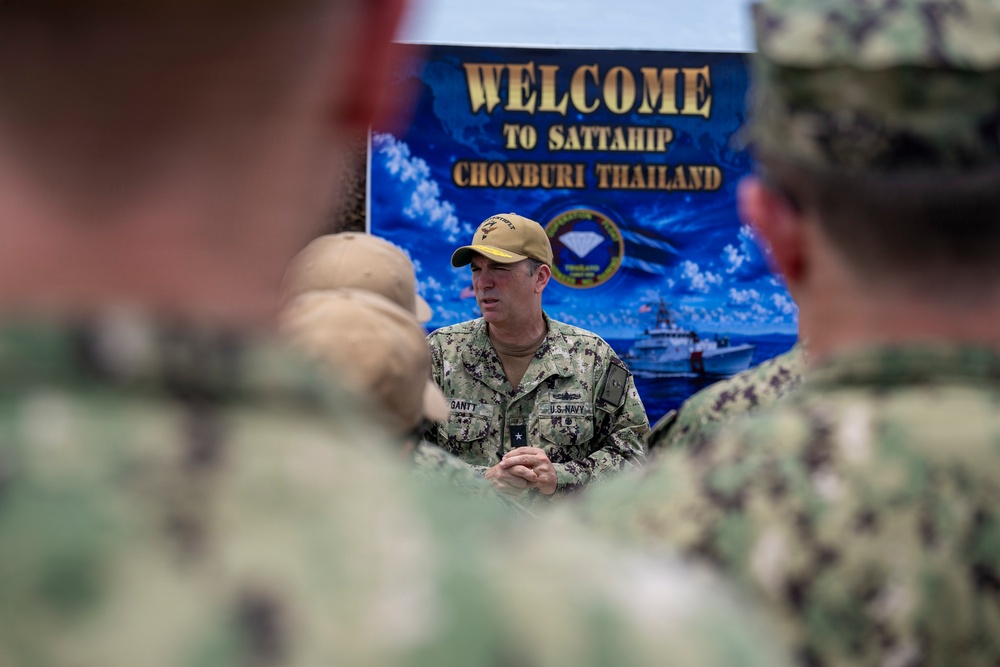 Rear Adm. Kyle Gantt Visits Coast Guard FRC