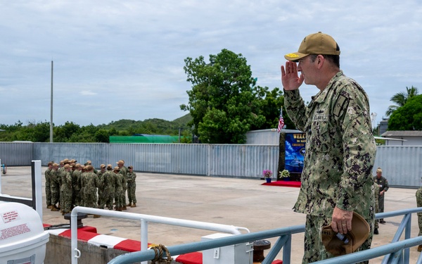 Rear Adm. Kyle Gantt Visits Coast Guard FRC