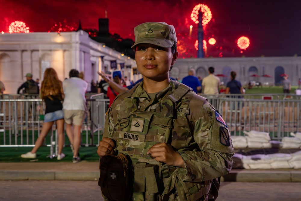 Mississippi National Guardsmen support America 250 at the Great American State Fair