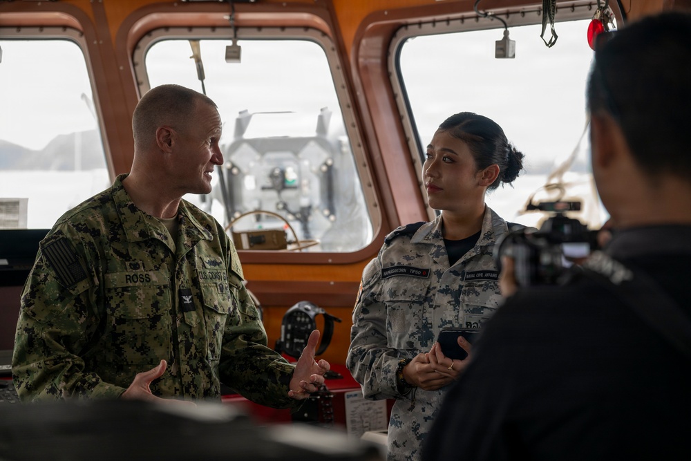 Rear Adm. Kyle Gantt Visits Coast Guard FRC