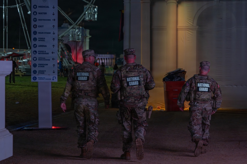 Mississippi National Guardsmen support America 250 at the Great American State Fair
