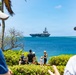 U.S.S. Theodore Roosevelt departs Pearl Harbor during RIMPAC 2026