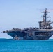 U.S.S. Theodore Roosevelt departs Pearl Harbor during RIMPAC 2026