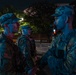 Mississippi Army National Guard commander shakes hands with Soldiers after supporting America 250