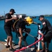 Multinational Clearance Divers conduct a wreck access cutting dive during RIMPAC 2026