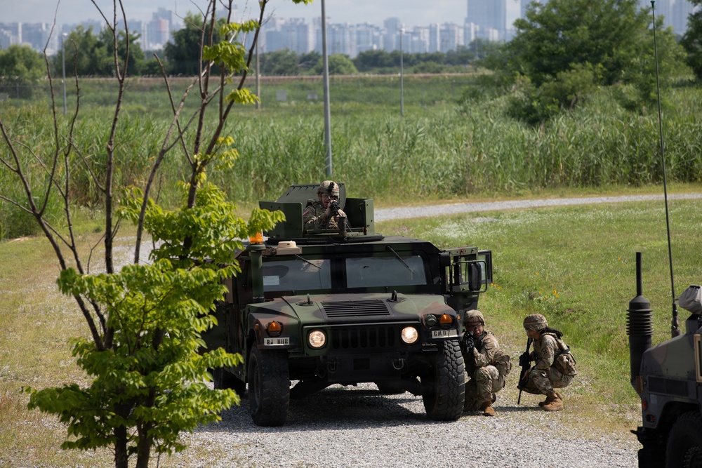 Eighth Army HSC holds Medical Care and Evacuation Exercise