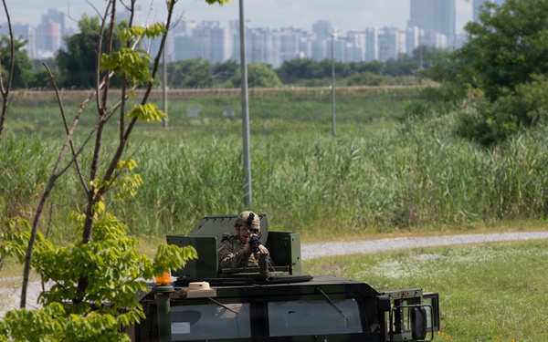 Eighth Army HSC holds Medical Care and Evacuation Exercise