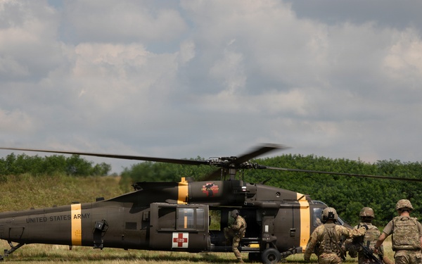 Eighth Army HSC holds Medical Care and Evacuation Exercise