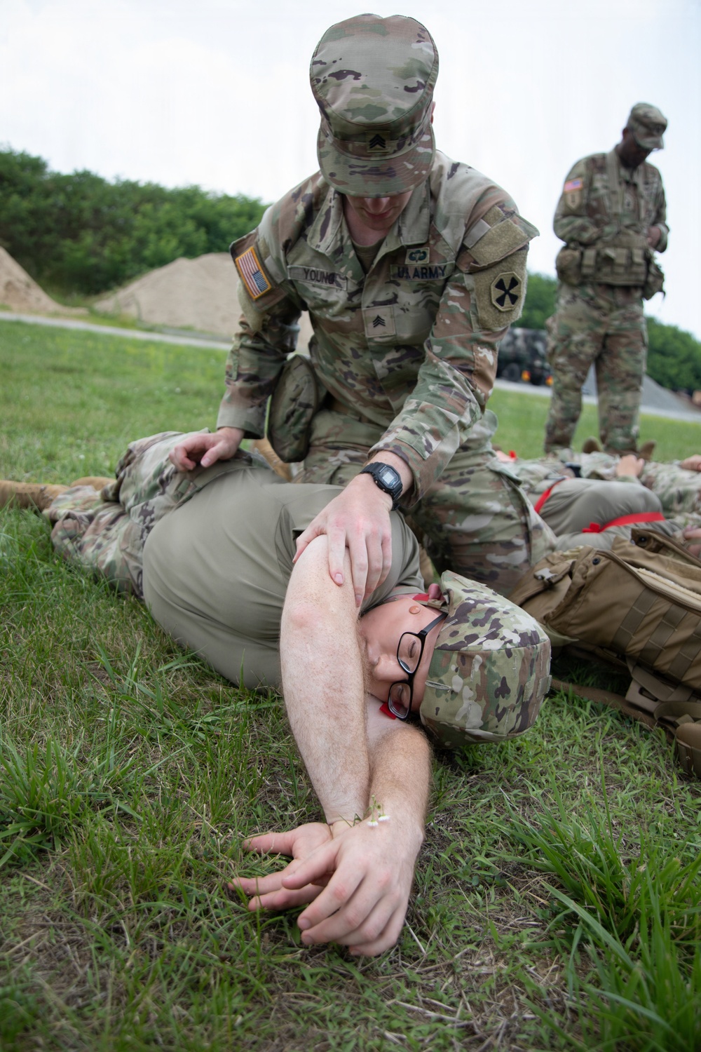 Eighth Army HSC holds Medical Care and Evacuation Exercise