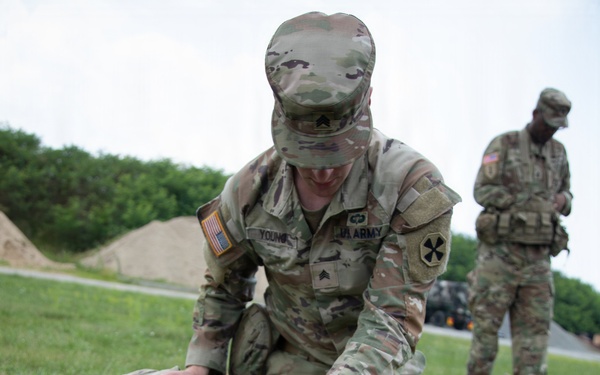 Eighth Army HSC holds Medical Care and Evacuation Exercise