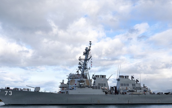 USS Decatur departs Pearl Harbor to Begin RIMPAC 2026 Sea Phase
