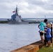 JS Kongo Departs Pearl Harbor to begin RIMPAC 2026 Sea Phase