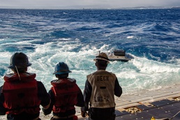 Digitally crewed surface vessel delivers supplies USS Essex during RIMPAC 2026