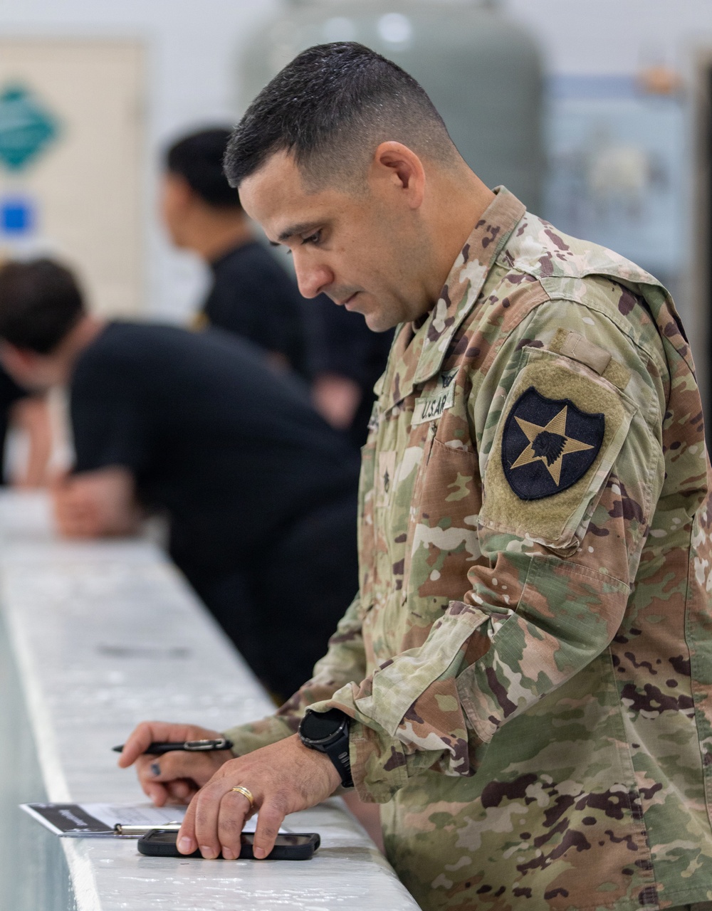 602d ASB Competes in 2ID Combat Relay