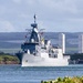 HMNZS Te Mana departs Pearl Harbor to begin RIMPAC 2026 sea phase