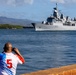 HMNZS Te Mana departs Pearl Harbor to begin RIMPAC 2026 sea phase