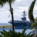 USS Theodore Roosevelt departs Pearl Harbor to begin RIMPAC 2026 sea phase