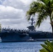 USS Theodore Roosevelt departs Pearl Harbor to begin RIMPAC 2026 sea phase