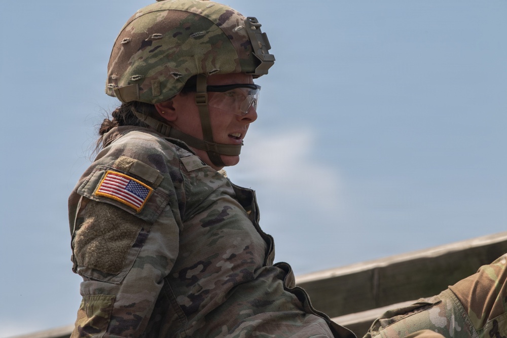 602d ASB Competes in 2ID Combat Relay