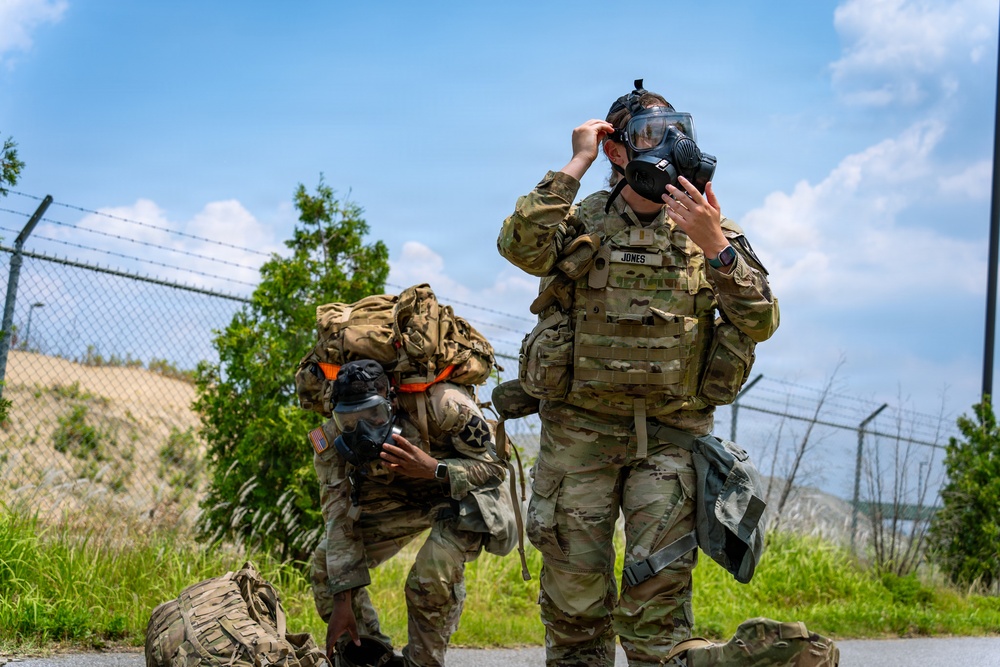 602d ASB Competes in 2ID Combat Relay