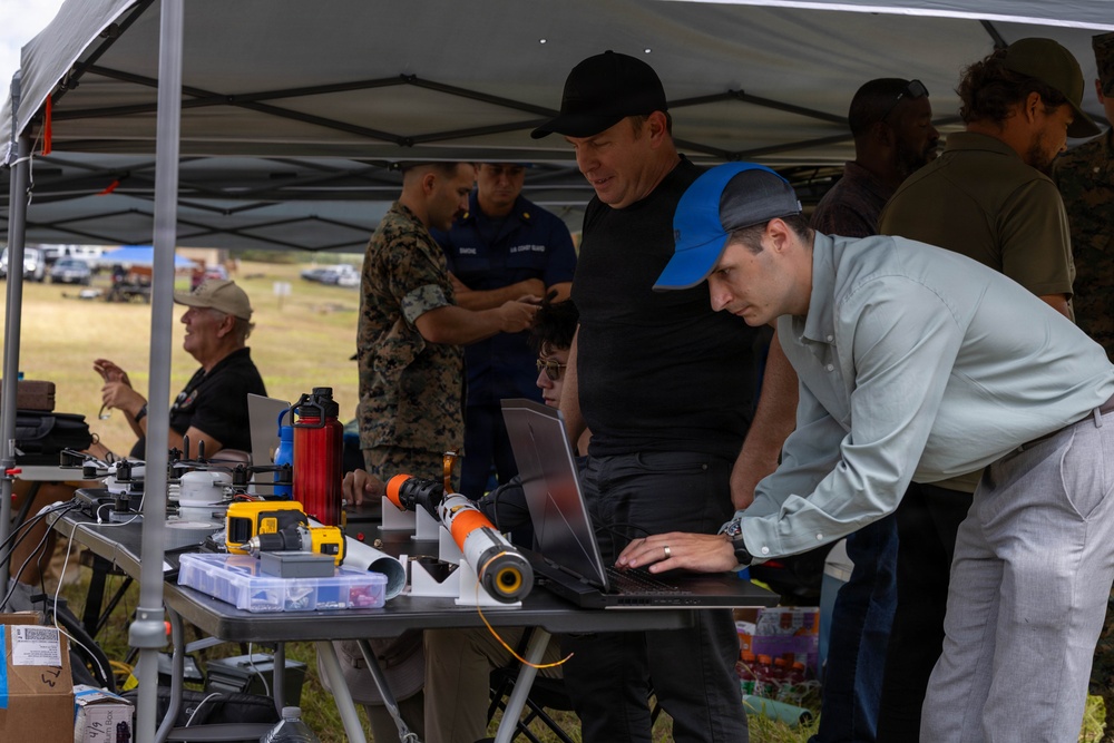 Naval Information Warfare Command conduct a UAS and rocket demonstration during RIMPAC 2026