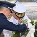 JMSDF personnel visit the National Memorial Cemetery of the Pacific during RIMPAC 2026