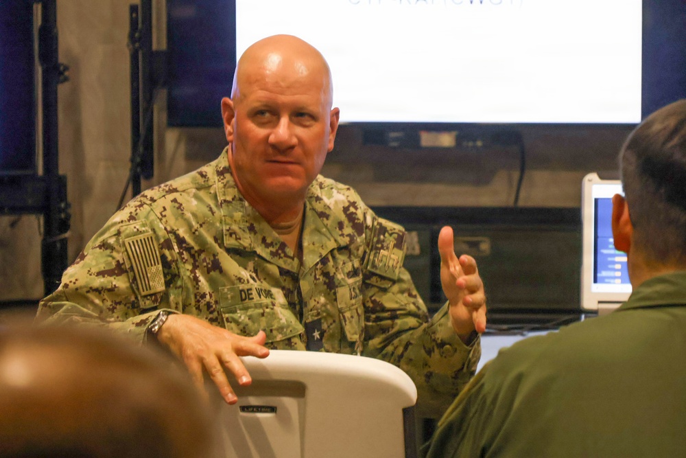 Distinguished international partners tour the RIMPAC 2026 humanitarian assistance and disaster relief camp