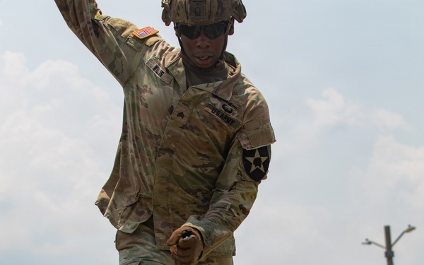 602d ASB Competes in 2ID Combat Relay
