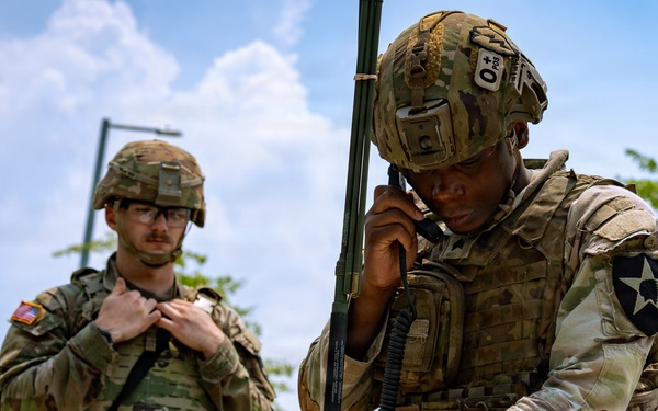 602d ASB Competes in 2ID Combat Relay