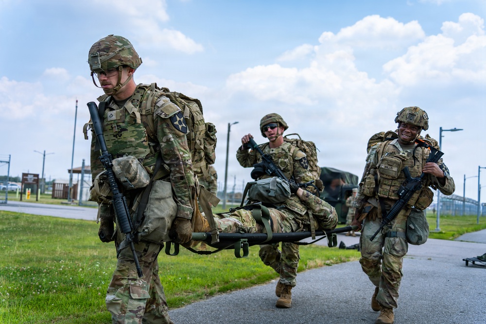 602d ASB Competes in 2ID Combat Relay