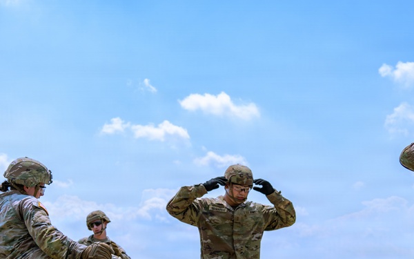 602d ASB Competes in 2ID Combat Relay