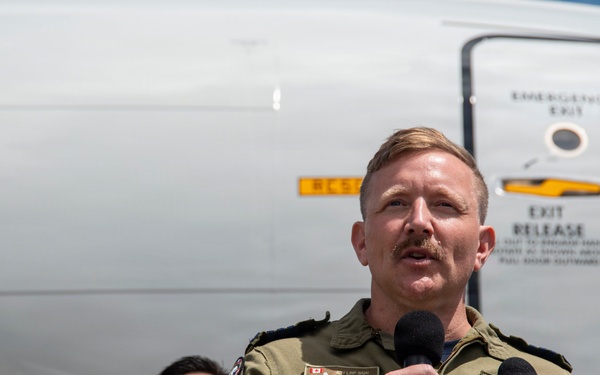 Maritime Patrol and Reconnaissance Aircraft component of Combined Task Force 172 participate in media availability for RIMPAC 2026