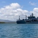 HMNZS Aotearoa (A11) departs Pearl Harbor to begin RIMPAC 2026 sea phase