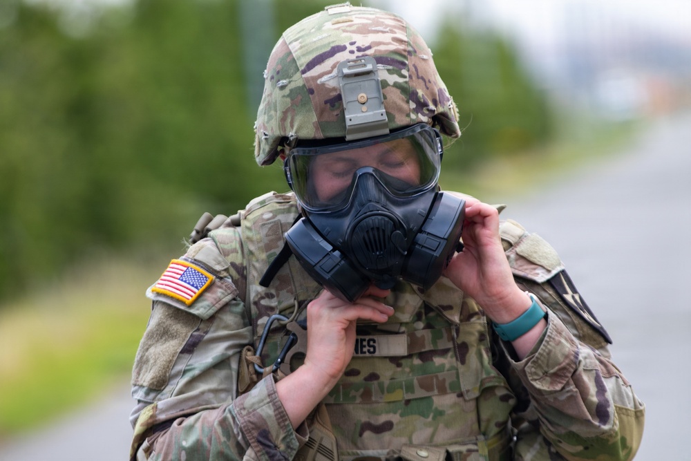 602d ASB Competes in 2ID Combat Relay