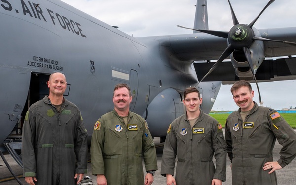 374 AW commander completes final flight